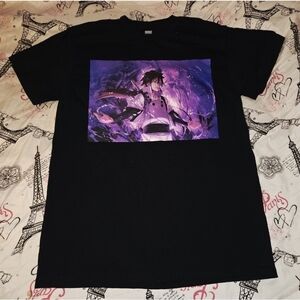 Indra Otsutsuki Naruto Custom Tee Shirt Double Side Graphic M Unisex Anime